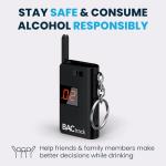 BACtrack Keychain Breathalyzer - Portable Alcohol Tester
