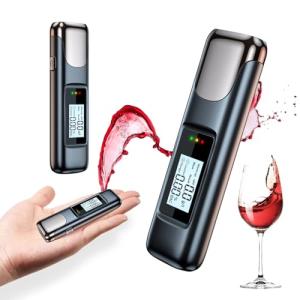 High Precision Portable Breathalyzer with LED Display