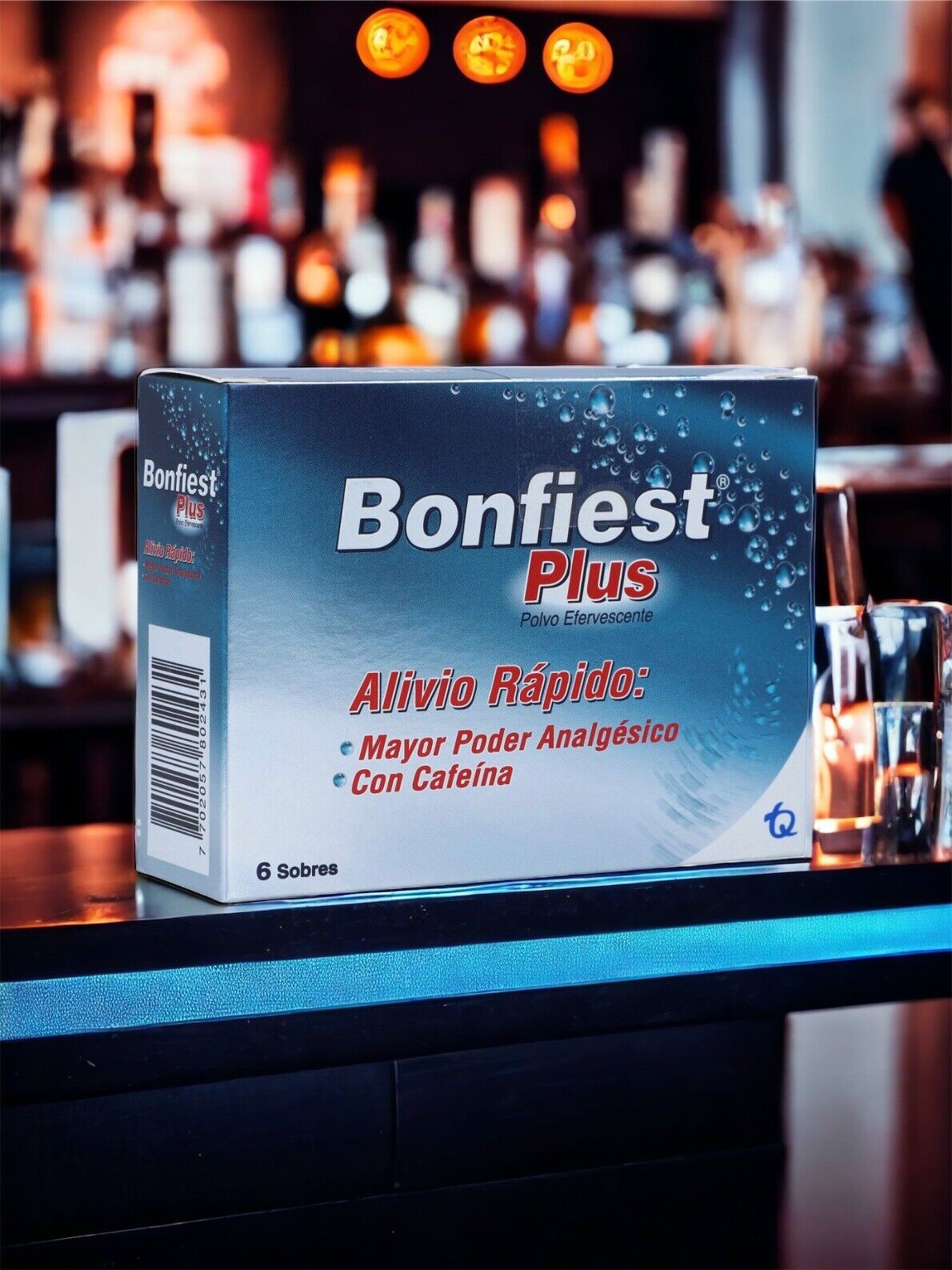 Bonfiest PLUS Rapid Hangover Relief Supplement - 6 Pack
