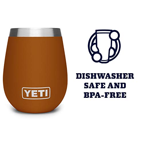 YETI 10oz Clay Rambler Wine Tumbler