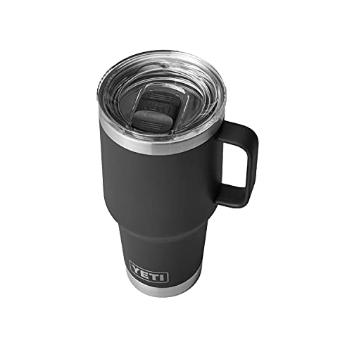 YETI Rambler 30 oz Black Travel Mug