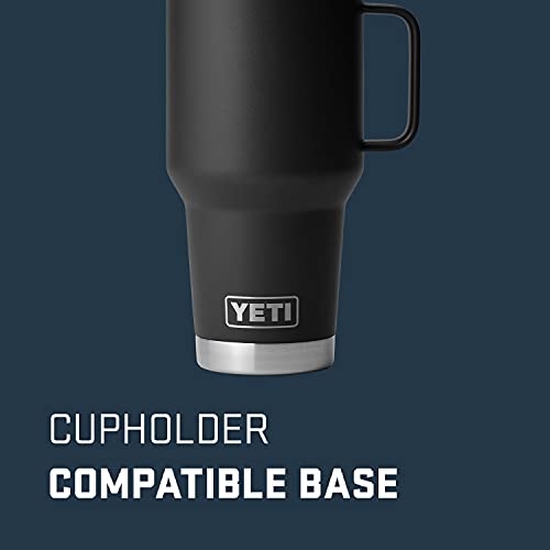 YETI Rambler 30 oz Black Travel Mug