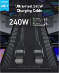 Anker Nano 240W USB-C Fast Charging Cable