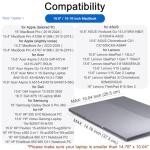 15.6" Laptop Sleeve for MacBook Pro & More