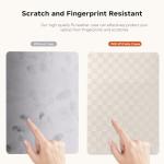 Checkered Cream Leather Case for MacBook Pro 13