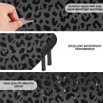 GABraden Black Leopard Laptop Sleeve for MacBook 15