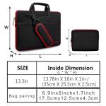 Hseok Slim Shoulder Bag for 13-14 Inch Laptops