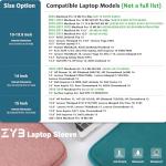 Teal 13-Inch Laptop Sleeve for MacBook & More