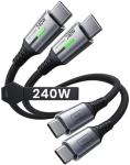 INIU 240W USB-C Fast Charging Cable 2-Pack