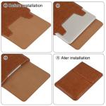 Brown Sleeve Case for 13.3" MacBook & Laptops