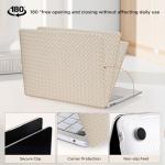 Woven Case for MacBook Pro 13 - Boho Beige