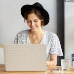Woven Case for MacBook Pro 13 - Boho Beige