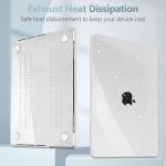 Sparkle Clear Case for MacBook Pro 14 Inch