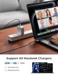 LISEN 140W Magnetic Charging Cable for MacBooks