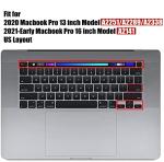 Light Pink Keyboard Cover for MacBook Pro 16"/13