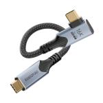 Thunderbolt 5 USB-C Cable, 1ft Right Angle