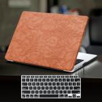 Elegant Brown Leather Case for MacBook Pro 13