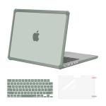 MOSISO MacBook Pro 14" Heavy Duty Case, Emerald Green