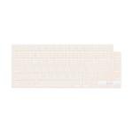 Beige Keyboard Cover for MacBook Air and Pro