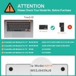 Beige Keyboard Cover for MacBook Air and Pro