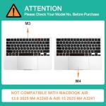 Beige Keyboard Cover for MacBook Air and Pro