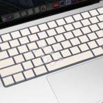 Beige Keyboard Cover for MacBook Air and Pro