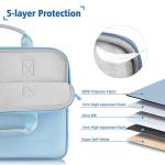 Hseok 14" Laptop Sleeve with Pouch for MacBooks