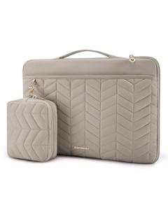 BAGSMART 13-14 inch Padded Laptop Sleeve with Handle