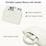 MOSISO 15-16 Inch Quilted Laptop Sleeve Bag