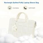 MOSISO 15-16 Inch Quilted Laptop Sleeve Bag