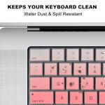 Ombre Pink MacBook Keyboard Cover for 14"/16" & 13"/15