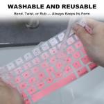 Ombre Pink MacBook Keyboard Cover for 14"/16" & 13"/15