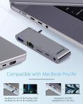 TWOPAN 5-in-1 USB-C Hub for MacBook Pro