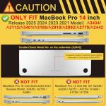 Batianda Rugged Case for 14-inch MacBook Pro