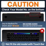 Space Black Hard Case for MacBook Pro 16