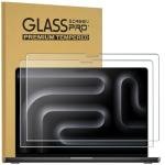 2-Pack Tempered Glass Screen Protectors for MacBook Pro 14