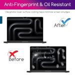 2-Pack Tempered Glass Screen Protectors for MacBook Pro 14