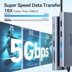 10-in-1 USB-C Hub for MacBook Pro/Air