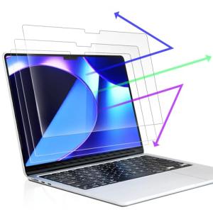 3-Pack Anti Blue Light Screen Protectors for MacBook Pro