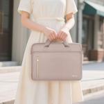 KIZUNA 15.6 Inch Laptop Shoulder Bag - Khaki
