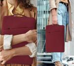 16 Inch MacBook Pro Sleeve with Pocket, Wine Red