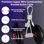 140W USB-C to MagSafe 3 Charging Cable 6.6FT