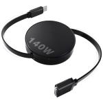 Magnetic 3 Retractable USB-C Cable for MacBook