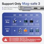 Magnetic 3 Retractable USB-C Cable for MacBook