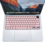 MOSISO Keyboard Cover for MacBook Air/Pro, Rose Quartz
