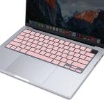 MOSISO Keyboard Cover for MacBook Air/Pro, Rose Quartz