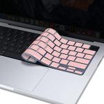 MOSISO Keyboard Cover for MacBook Air/Pro, Rose Quartz
