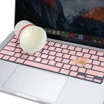 MOSISO Keyboard Cover for MacBook Air/Pro, Rose Quartz