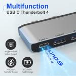Surface Pro 12 Docking Station with USB Hub