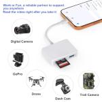 5-in-1 Dual Connector SD Card Reader